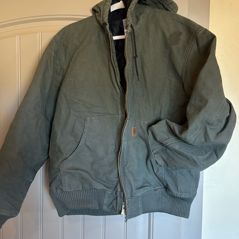 Men’s large Carhartt lined jacket